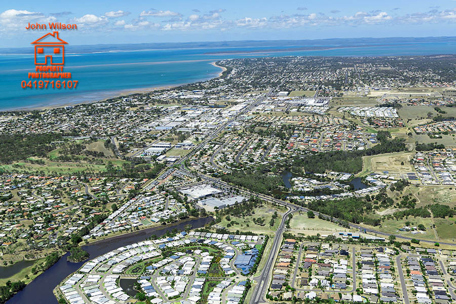 Hervey Bay Bundaberg aerial real estate photography